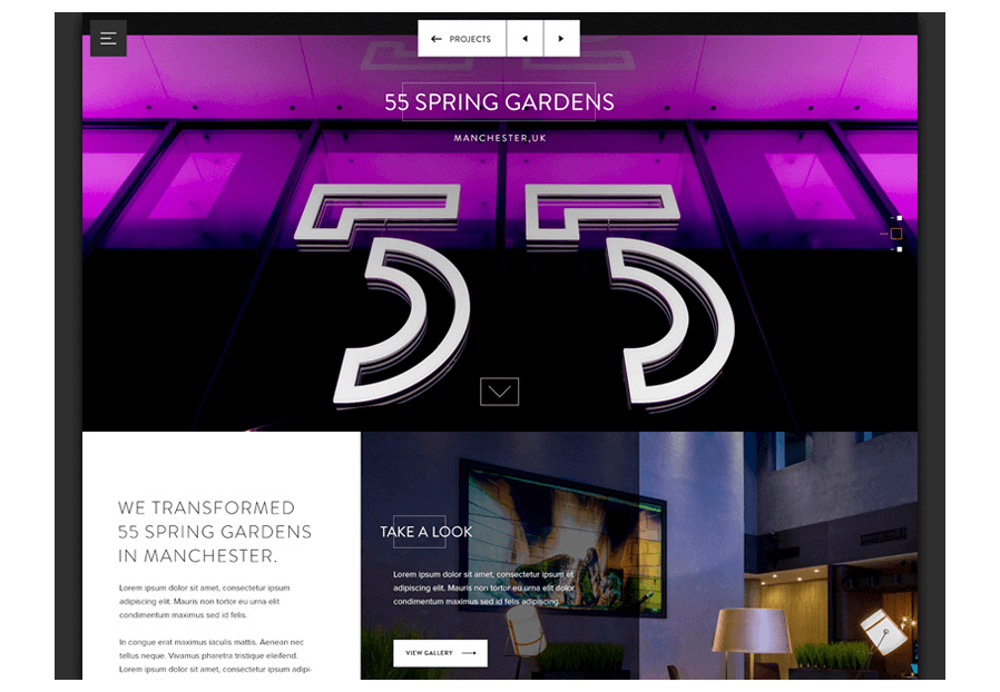 Gerobiloturo created the website for construction company ARCO to present their services